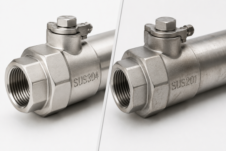 SUS304 vs SUS201 Stainless Steel: What’s the Difference?