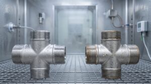 SUS304 and SUS201 stainless steel corrosion resistance in a humid environment